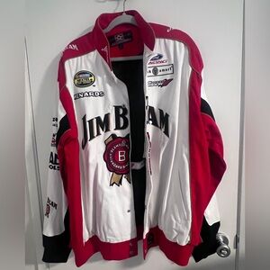 JH Design Jim Beam Robby Gordon NASCAR racing jacket.
